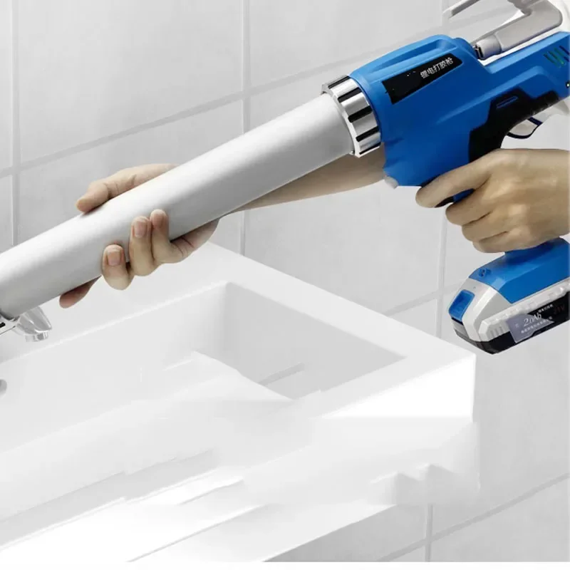 

220V NEW Electric Glass Glue Special Rechargeable Lithium Battery Big Glue Grab Automatic Structure Squeeze Glue Gun