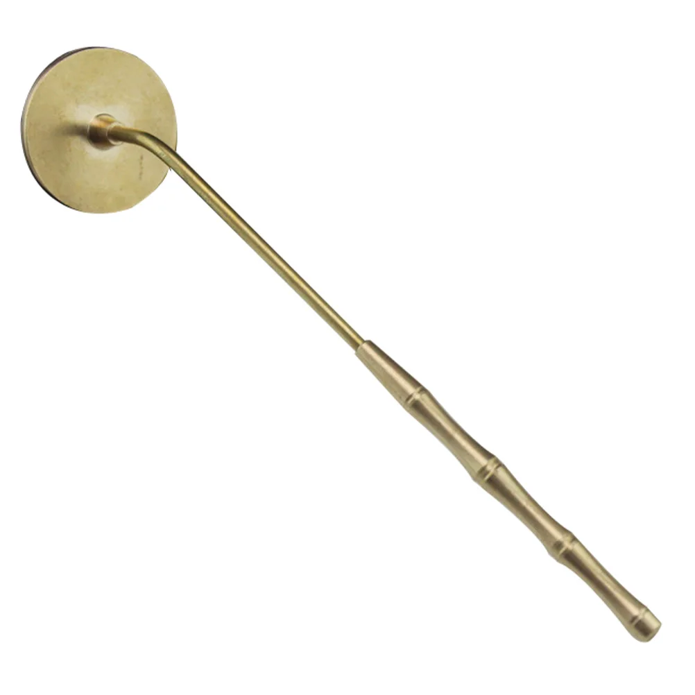 

Brass Ash Press Long Handle For Incense Burner Classical Home Decor Accessory Tea House Use Incense Press Tool \N(: 127)