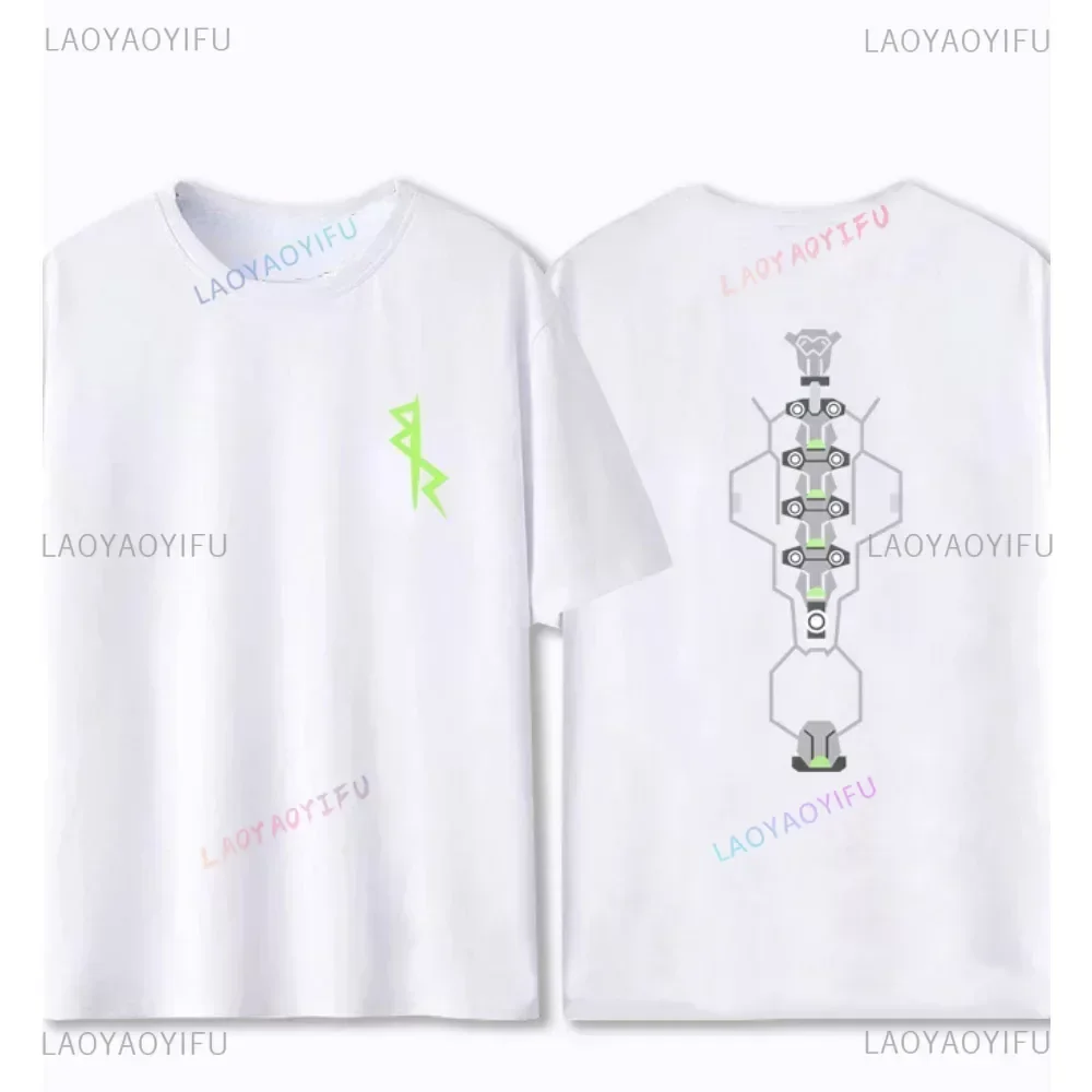 New Arrival Cyberpunk Edgerunners Cotton Printing T-shirt Funny David Martinez Prosthesis Graphic Man Tshirt Hot Game Fans Tees