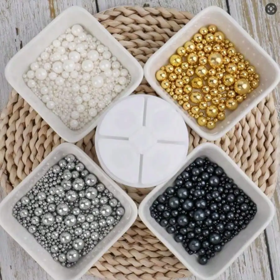 1Pc Pearl  Sprinkles, Baking Decorations for Cakes, Cupcakes, Ice Cream, Chocolate, Cookies, Wedding Shower & Party Celebrations - view 6
