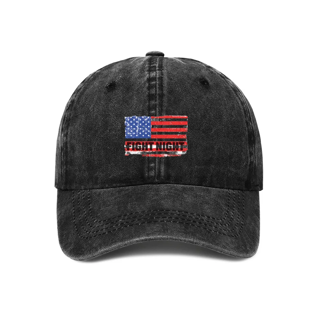 USA Fight Night Fashion Baseball Cap Outdoor Caps Sunscreen Hat Hip Hop Tide Snapback Hats Adjustable Cowboy