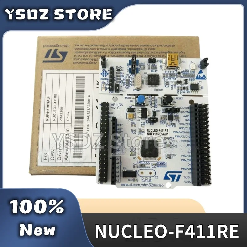 1PCS/LOT 100% New original NUCLEO-F411RE MCU Nucleo-64 development board STM32F411RE microcontroller in stock