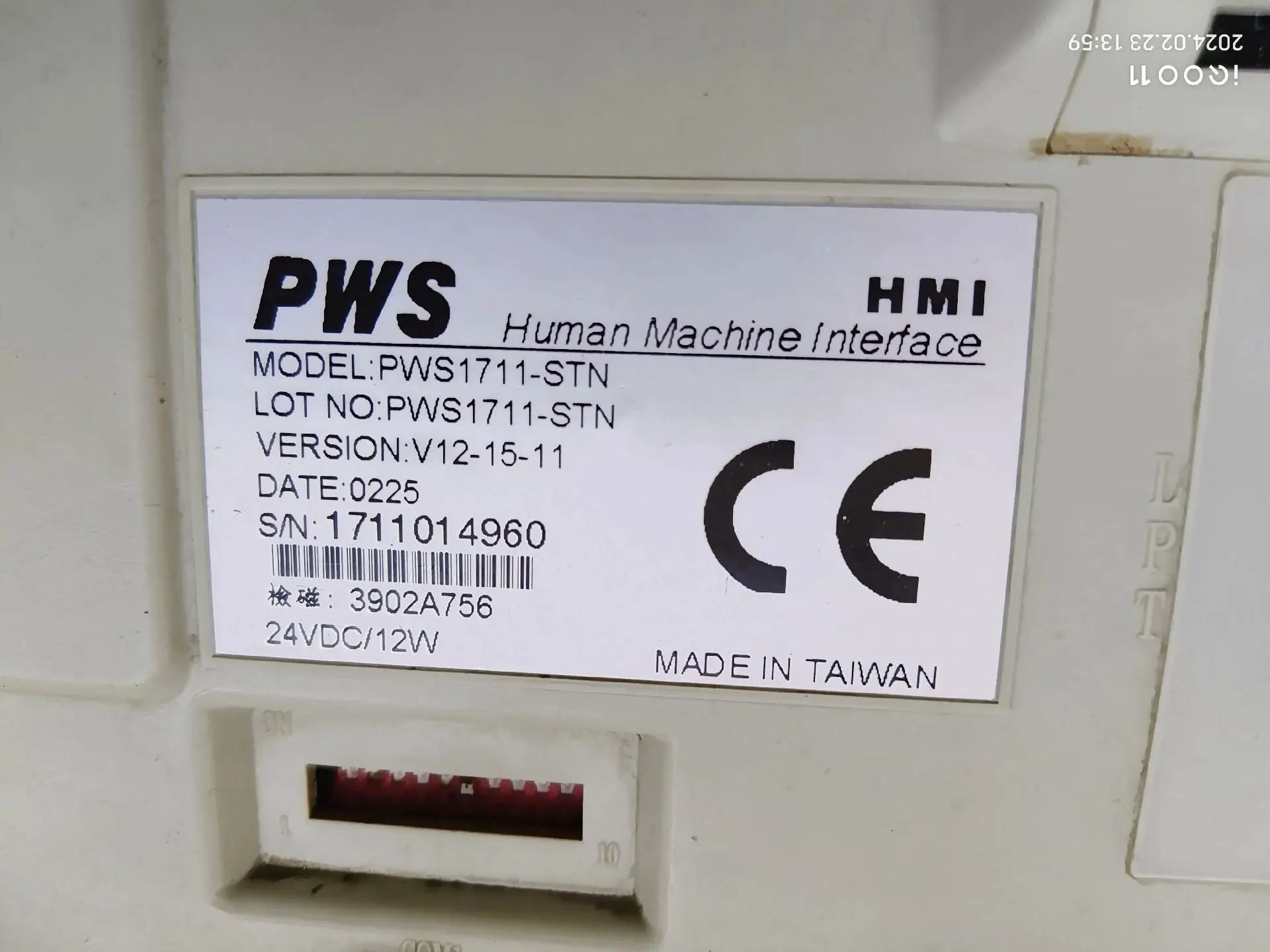 Pantalla táctil PWS1711-STN para HITECH PWS1711-STN