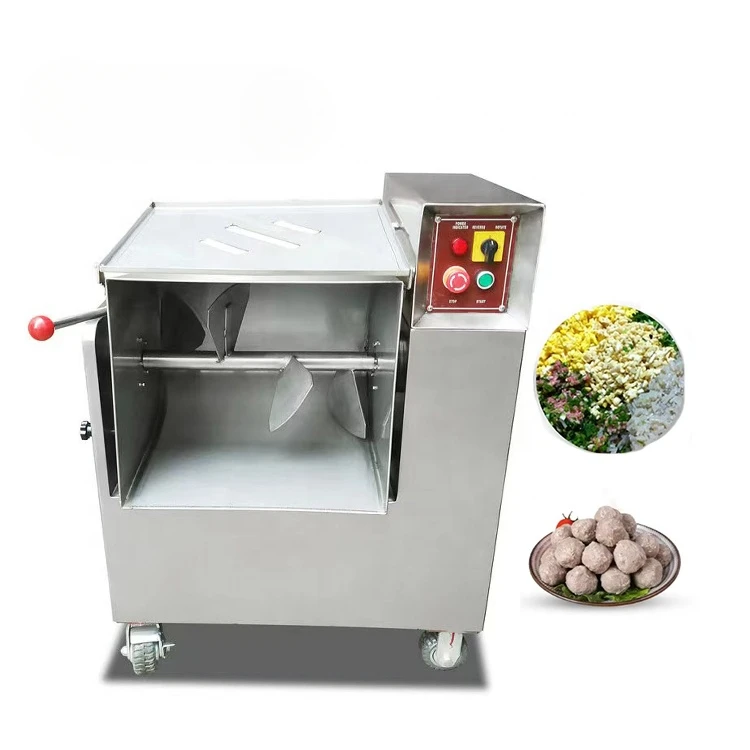 Commercial Food and Pastry Mixing Machine Meat Mixer with Sausa Filling Meat and Shrimp Slippery Blender