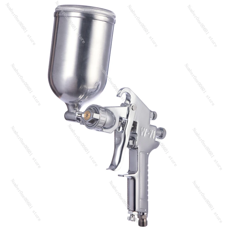 

Japan W-71 Spray Gun Hand Manual W71 Paint Spray Gun, 1.0/1.3/1.5/1.8mm Gravity 400CC Car Furniture Auto Painting Coating