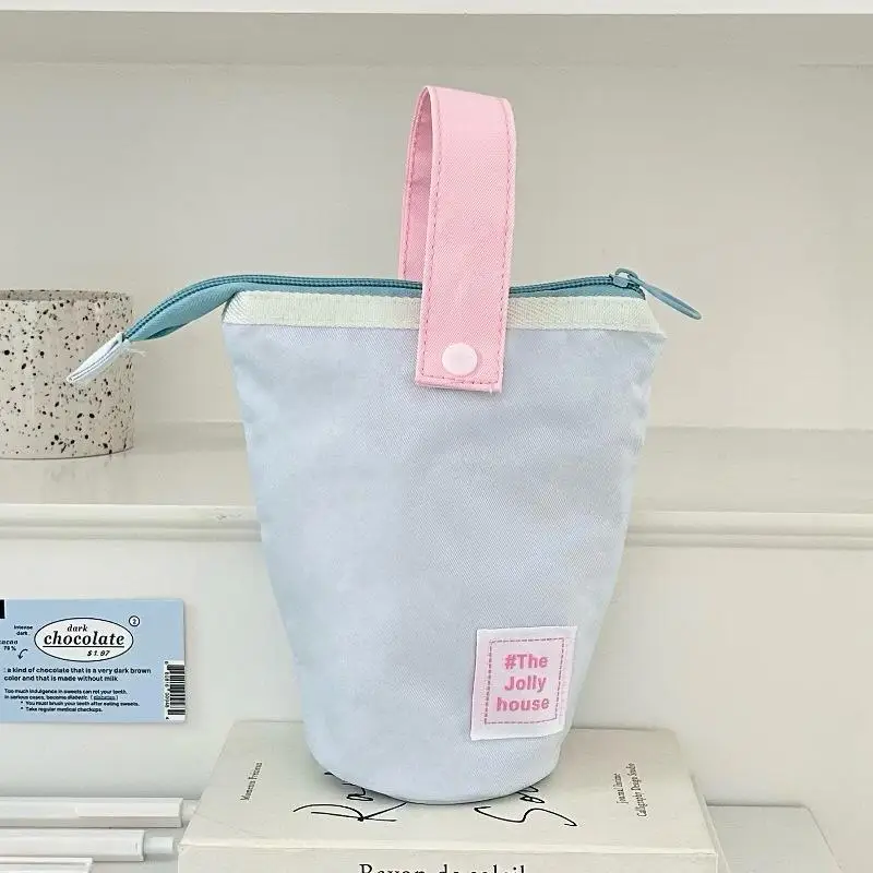 Nieuwe Kawaii Grote Capaciteit Potlood Etui Pen Opbergzak Schattig Potlood Etui Terug Naar School Kinderen Cadeau Kantoorartikelen