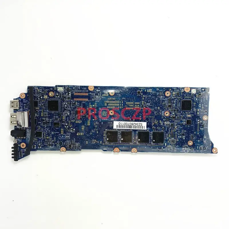 CN-0D4J15 0D4J15 D4J15 For Dell XPS 9360 Laptop Motherboard With SR366 I7-7560U CPU CAZ00 LA-D841P 100% Full Tested Working Well