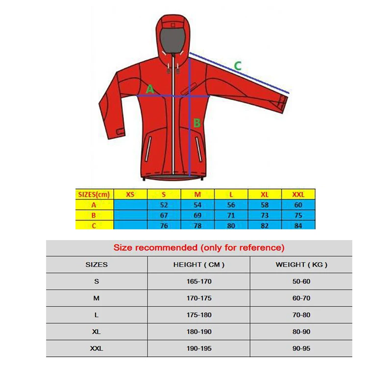 TRVLWEGO-Softshell Hiking Jacket Men Fleece Lined Waterproof Windproof Lightweight Outerwear Full Zip Camping Work Cycling Coat