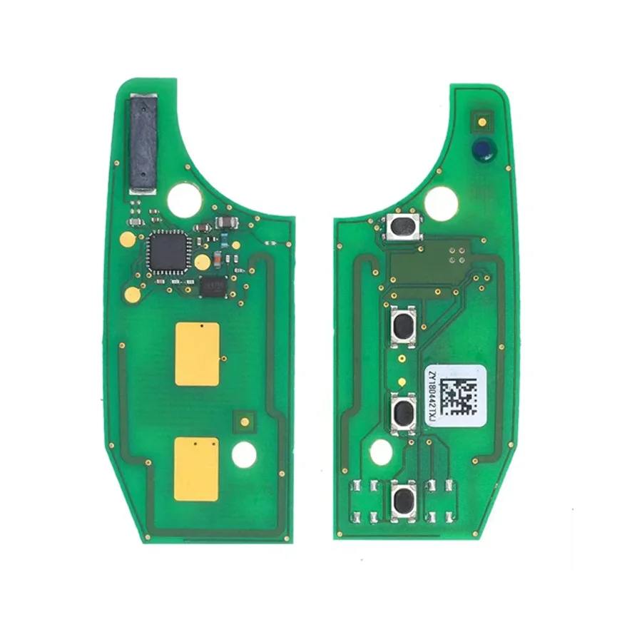 For Original PCB Board FCC :RX2RKEL9 2016-2018 Jeep Renegade Smart Remote Key Fob HITAG AES 433MHz ID48/4A