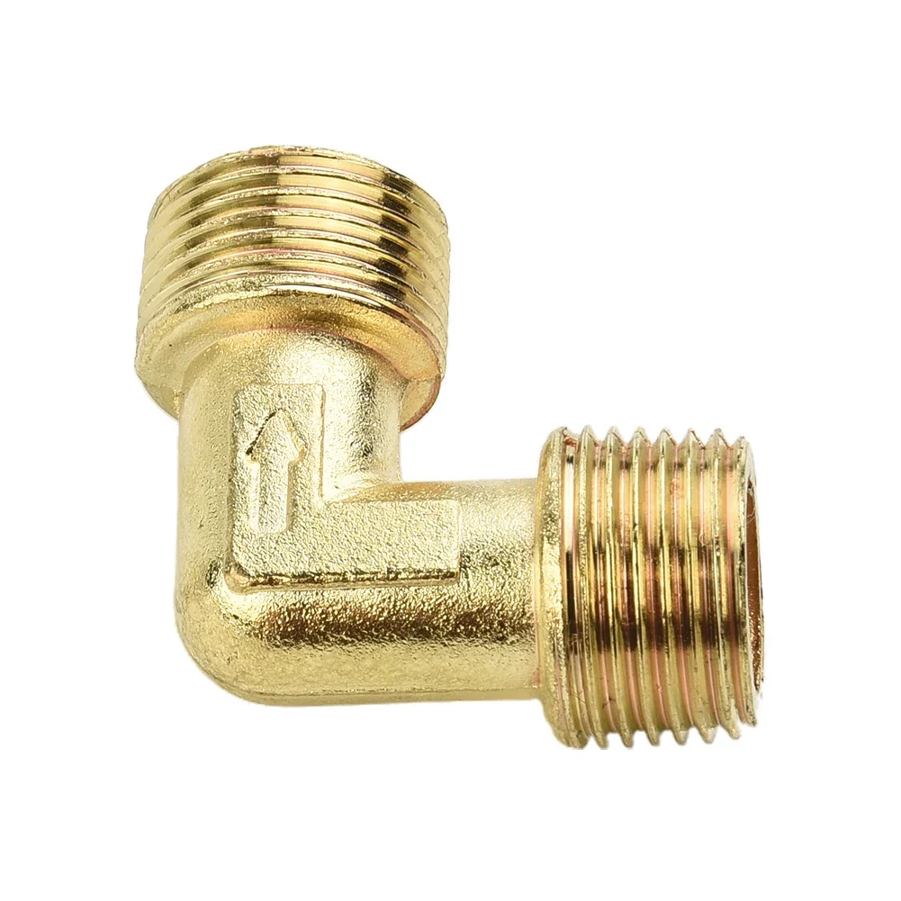 High-Quality Material Air Compressor Pump Elbow Unloader Valve 90 Degree Relief Repair End Cover Tube Connector Copper Plumbing