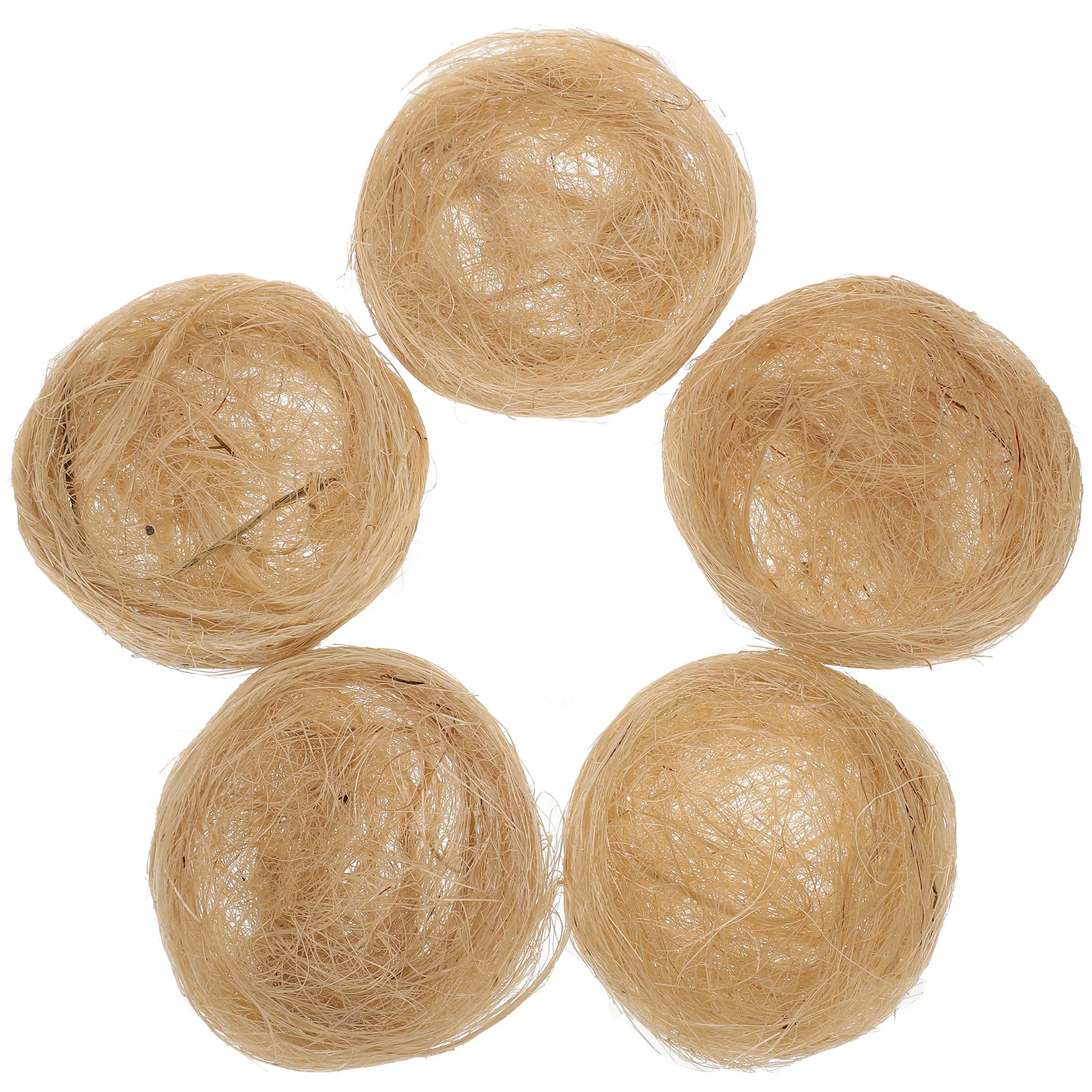 

10Pcs Small Bird Craft Supplies for Easter Wedding Christmas Festival Ornaments Artificial Bird Nest Party Ornament