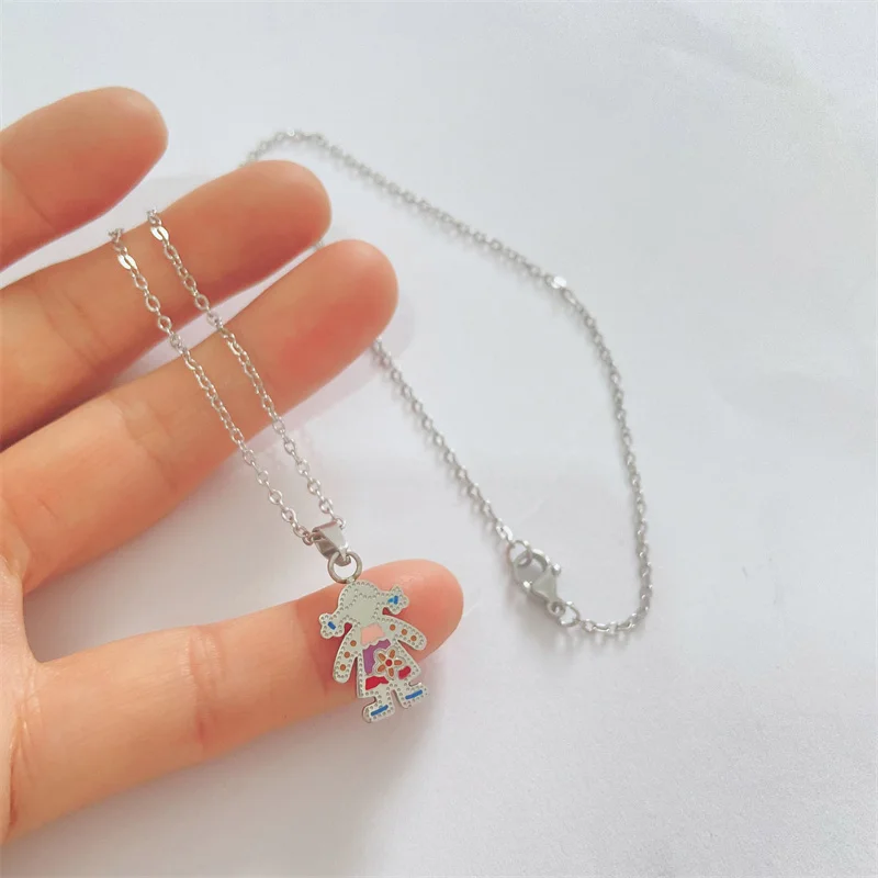 

Hot Selling Accessories, Niche Collarbone Chain, Super Fairy Versatile Pendant, Light Luxury Necklace, New Titanium Steel Neckla
