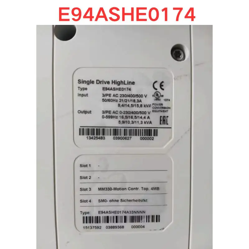 

Used E94ASHE0174 drive Functional test OK Fast delivery