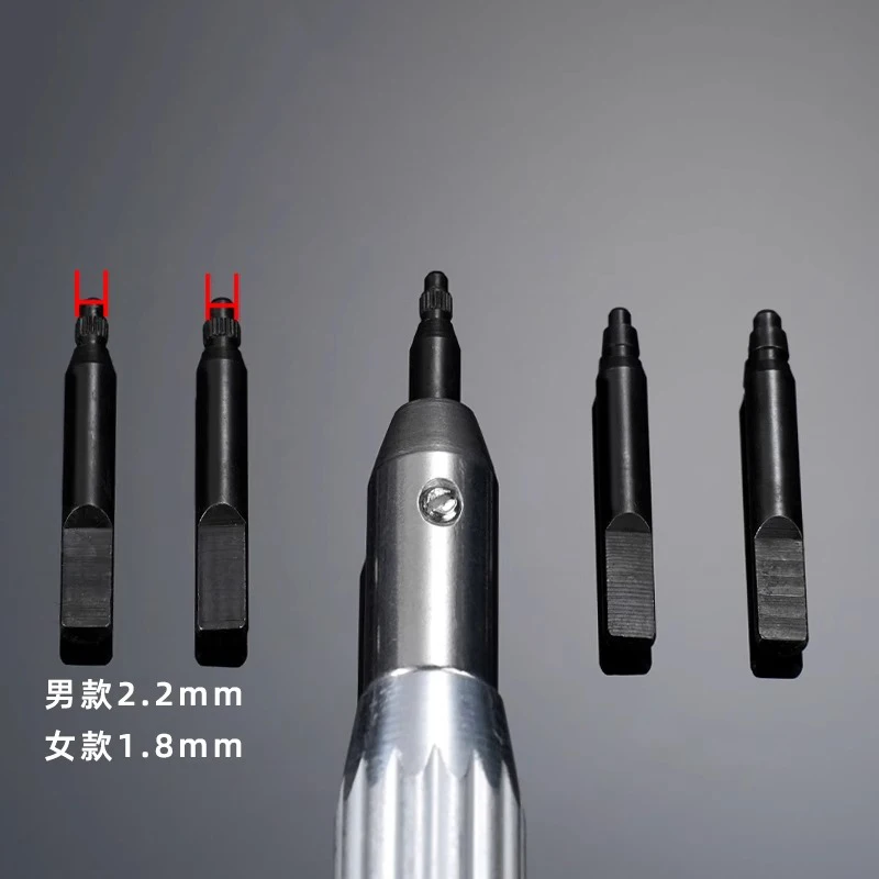 Watch Crown Tube Insert Remover Tool with Steel 4 Pins for Rolex Case Removing Tube Y0686 2.2mm 1.8mm Precision tools