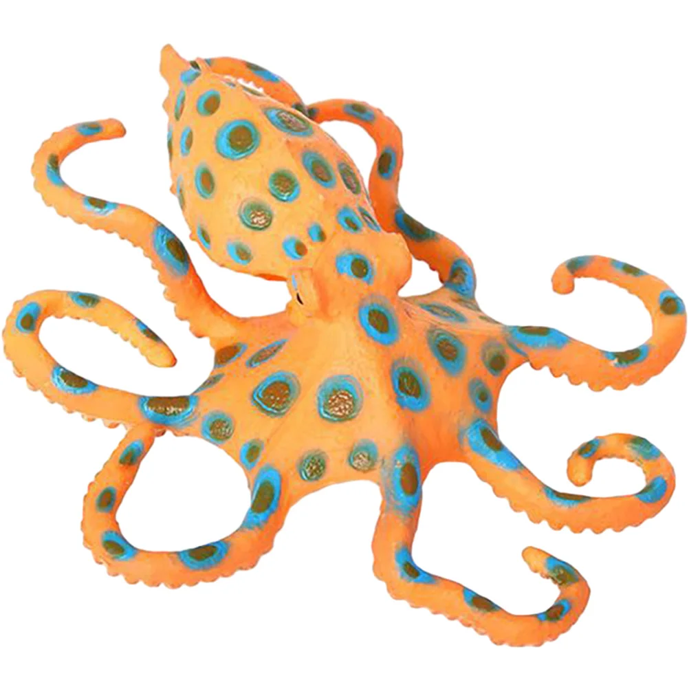 

Marine Animal Model Realistic Funny Octopus Figurine Toy Figures Childrens Toys Simulation Figurine Plastic Octopus New Model