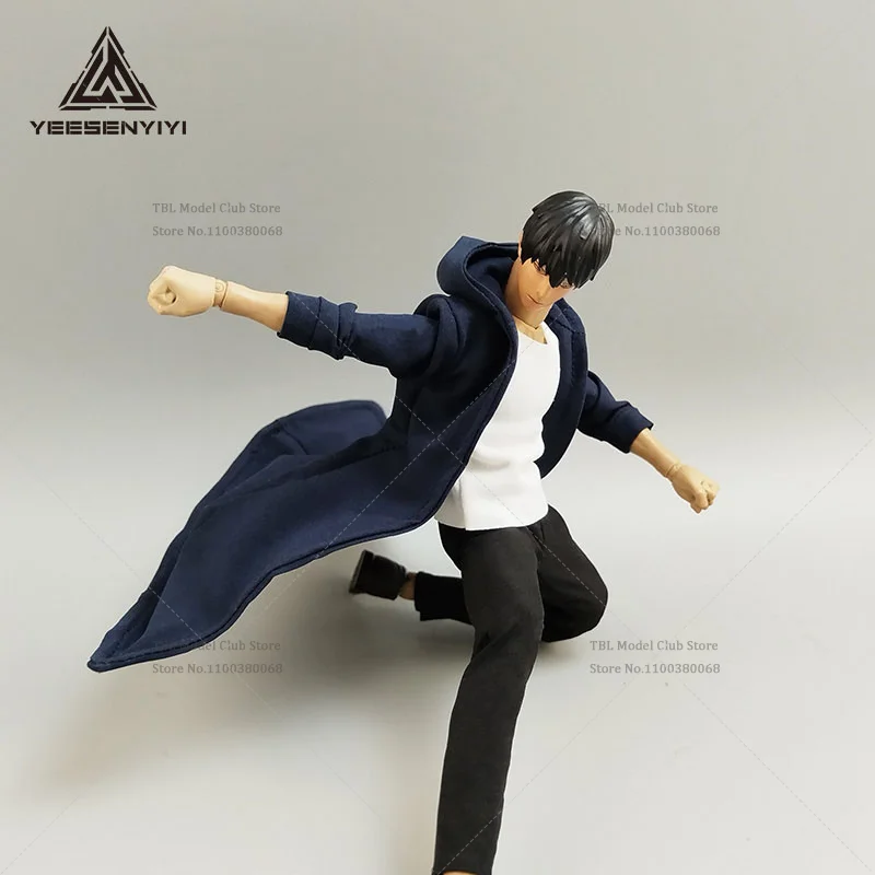 1/12 Scale Male Clothes Monster Hunter Cheng Xiaoyu Shadow King Dungeon Fighter Upgrade Manga For 6-inch Action Figure Soldier