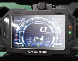 FOR ZongShen Cyclone RX3S RX500 Motorcycle Scratch Cluster Protection Instrument Film Screen Dashboard
