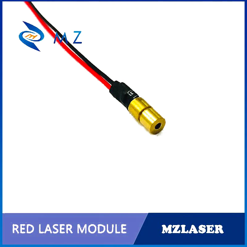 Standard Small Size D4mm 635nm 5mw Industrial Grade Red Point/Dot/Spot Laser Module