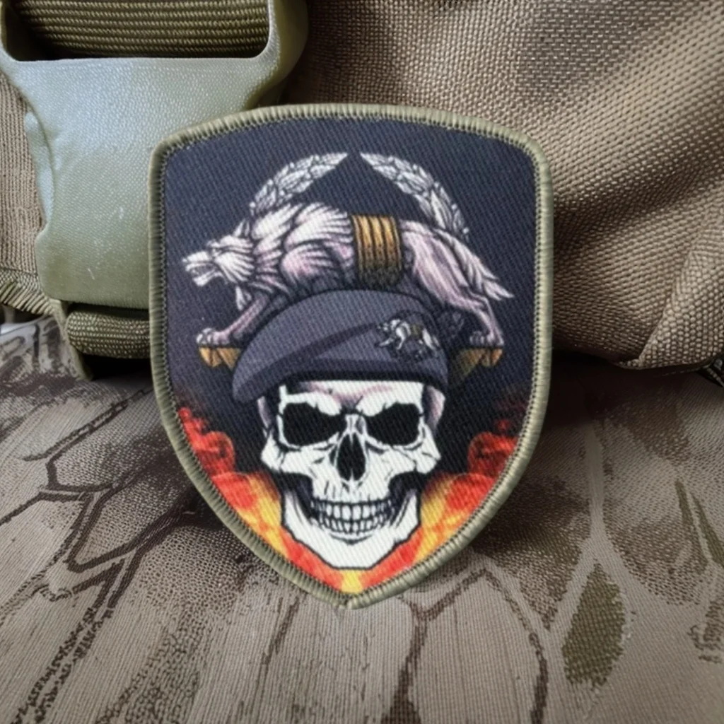 

Ukrainian Morale Badge Special Operations Forces Tactical Patch Military Hook and Loop Armband Backpack Accessories Stickers