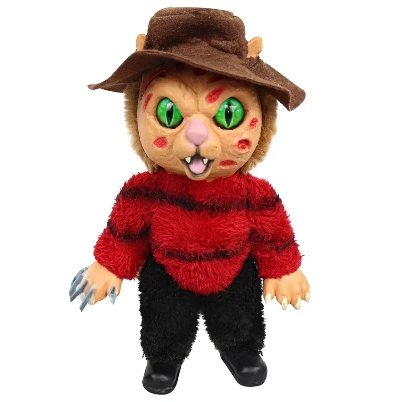 Cafele Horror Freddy Krueger Squirrel Doll Cosplay Anime Animal Kids Toys Child Halloween Props Gifts MN5