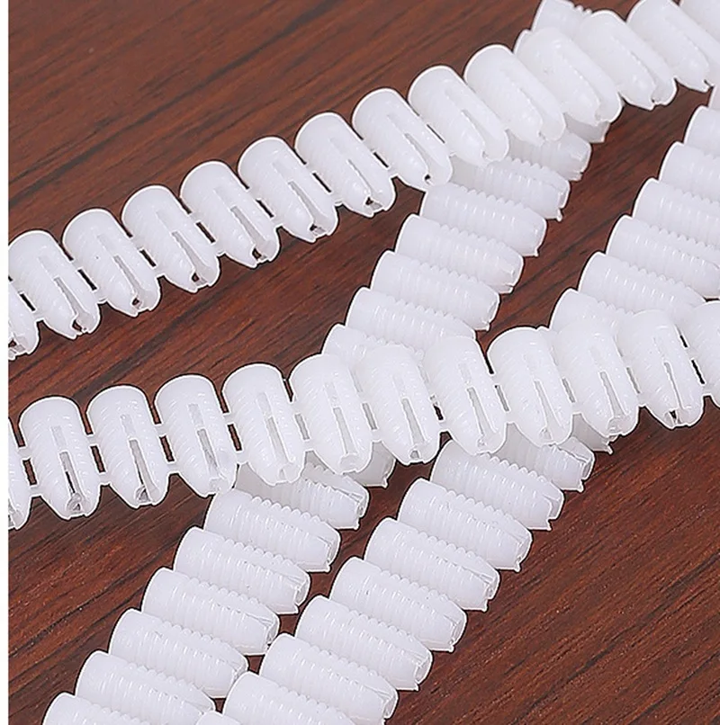 2000Pcs Plastic M4 Nut Inserts Expansion Plugs Cabinet Hinge Gas Drived