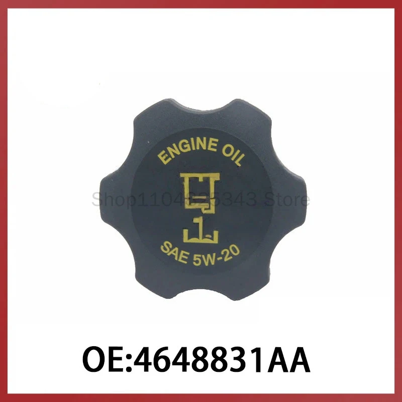 

4648831AA is suitable for Dodge Chrysler Jeep vehicle parts oil filler cap fuel tank cover