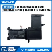 SKOWER 42Wh B31N1637 C31N1637 Batería para asus VivoBook F510 F510UA 15 K510U X510U X510UF X510UQ R520U R520U S15 S510U S510UQ