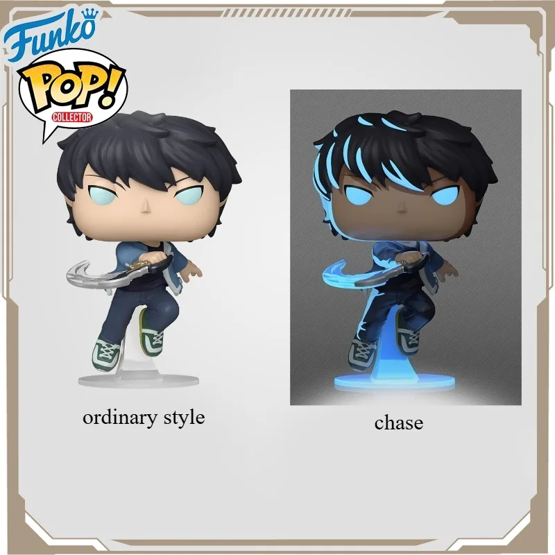 Funko Pop الأصلي سولو التسوية أنيمي الشكل سونغ جينوو ألعاب شخصيات الحركة للبنين بنات أطفال هدية تحصيل الحلي #5