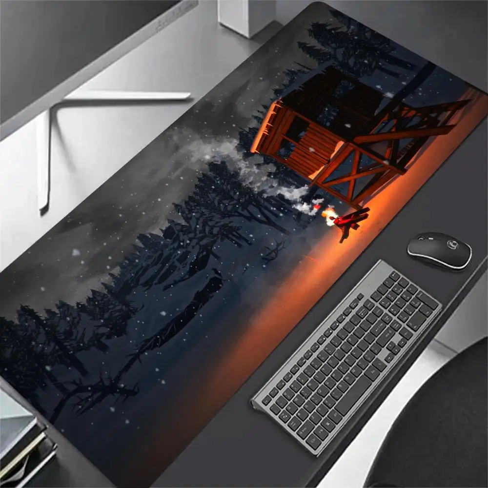 Cool_Indie_video_game_The_Long_Dark Mouse Pad Large Computer Mouse Pad Gaming Mouse Pad Waterproof PU Leather desk accessories k