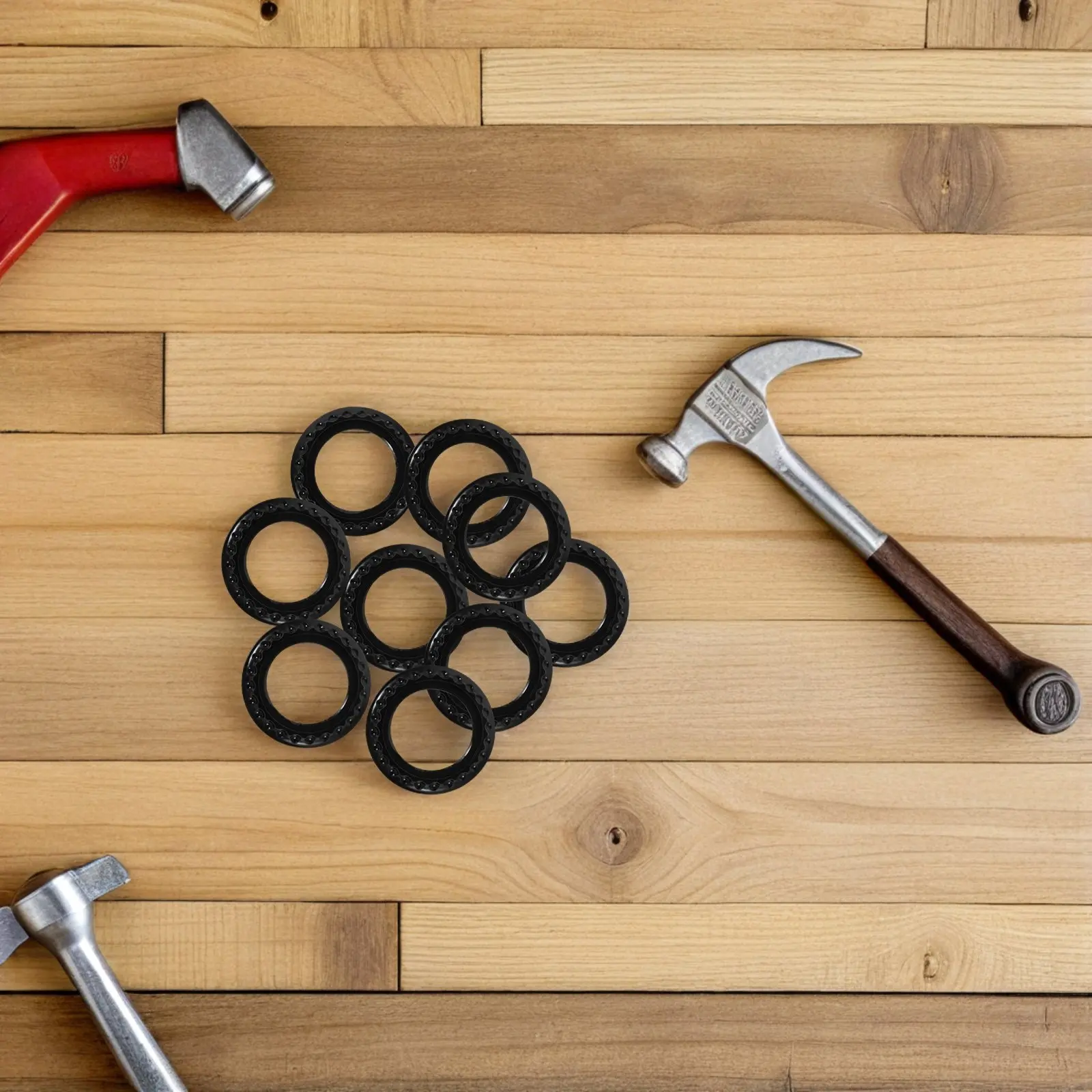 

30 шт. черных кольцевых фиксаторов для ламп E26 с резьбой, бакелитовые втулки для подвесных потолочных светильников, декоративные элементы для обновления дизайна