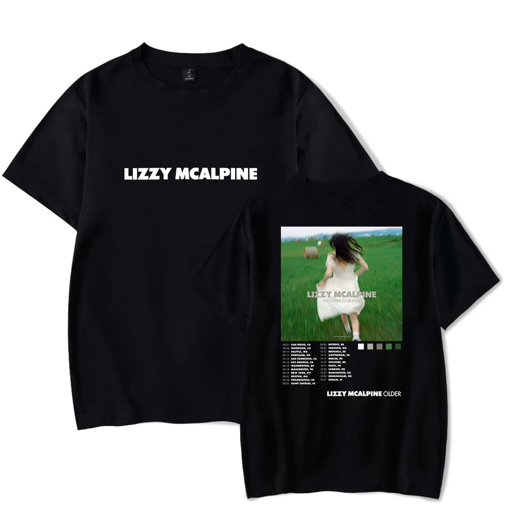 

Lizzy Mcalpine The Older Tour 2024 Merch T-Shirt Unisex Short Sleeved T Shirt Casual Tee