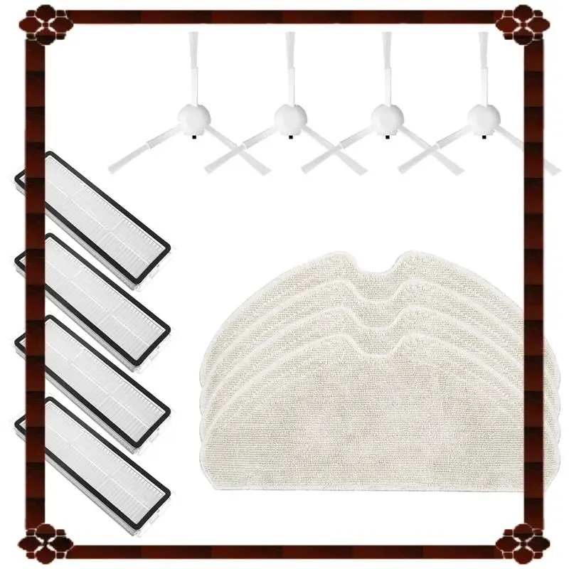 24-Hour Delivery For Dreame D10S Vacuum Cleaner Accessories Robot Vacuum Side Brush Filter Replacement Parts Accessories