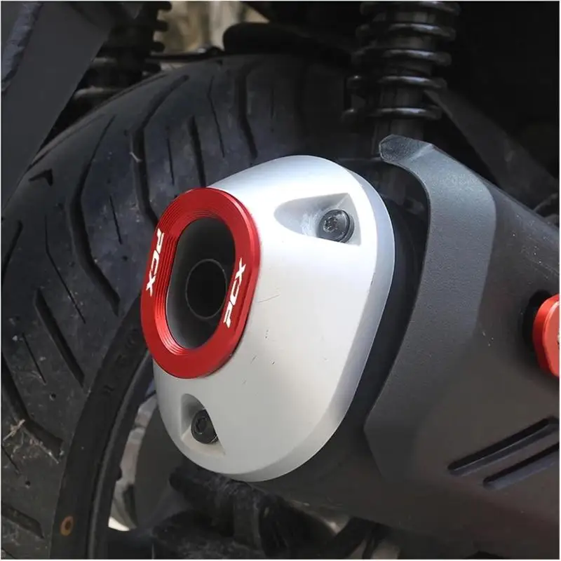 New For PCX160 2025 PCX 160 2021-2024 Motorcycle Accessories Exhaust Pipe Protection Guard Cover Port Protective
