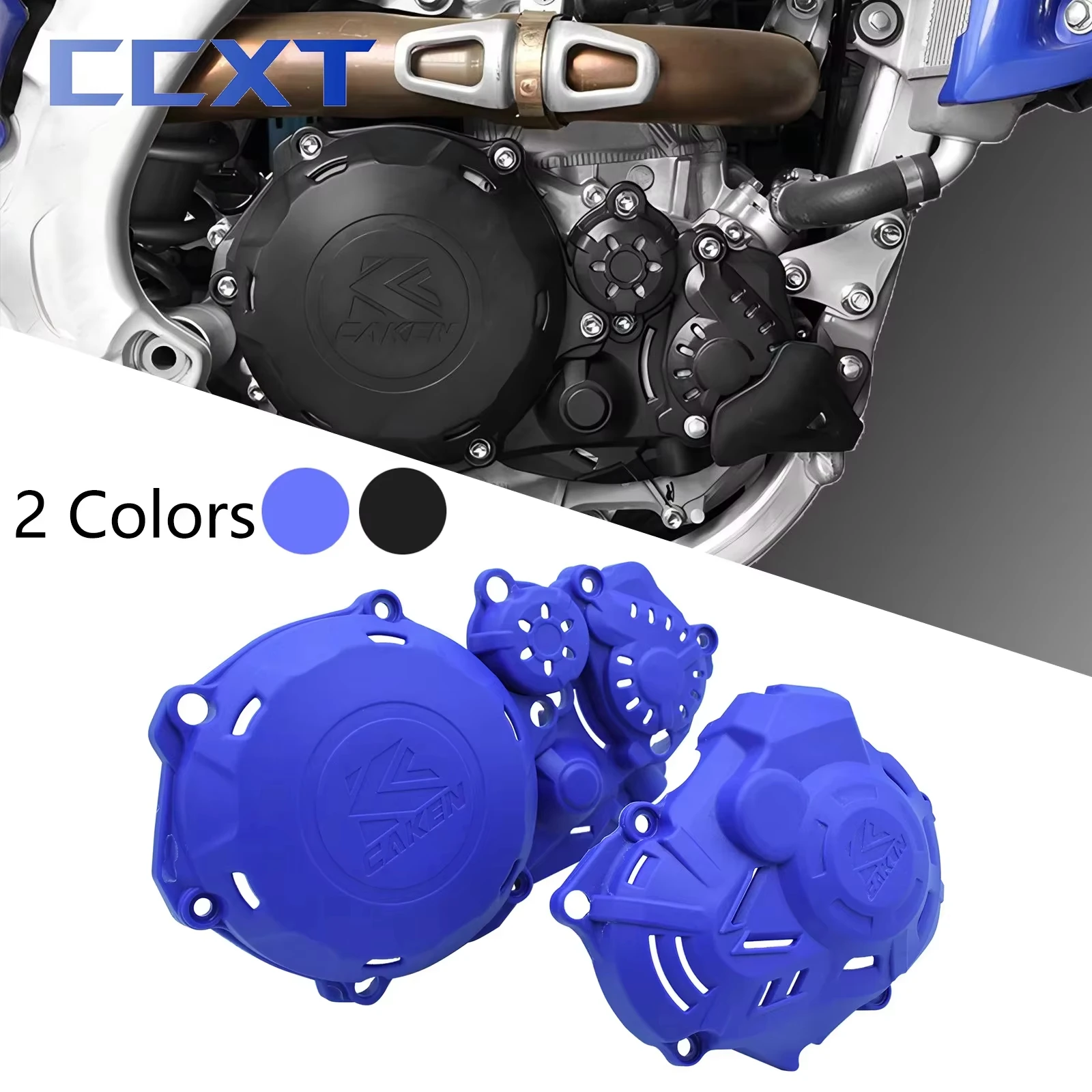 

For Yamaha WR450F YZ450F YZ450FX 2023-2025 Motorcycle Plastic Ignition Guard Cover Clutch Protector For YZF450 WRF450 YZF450X