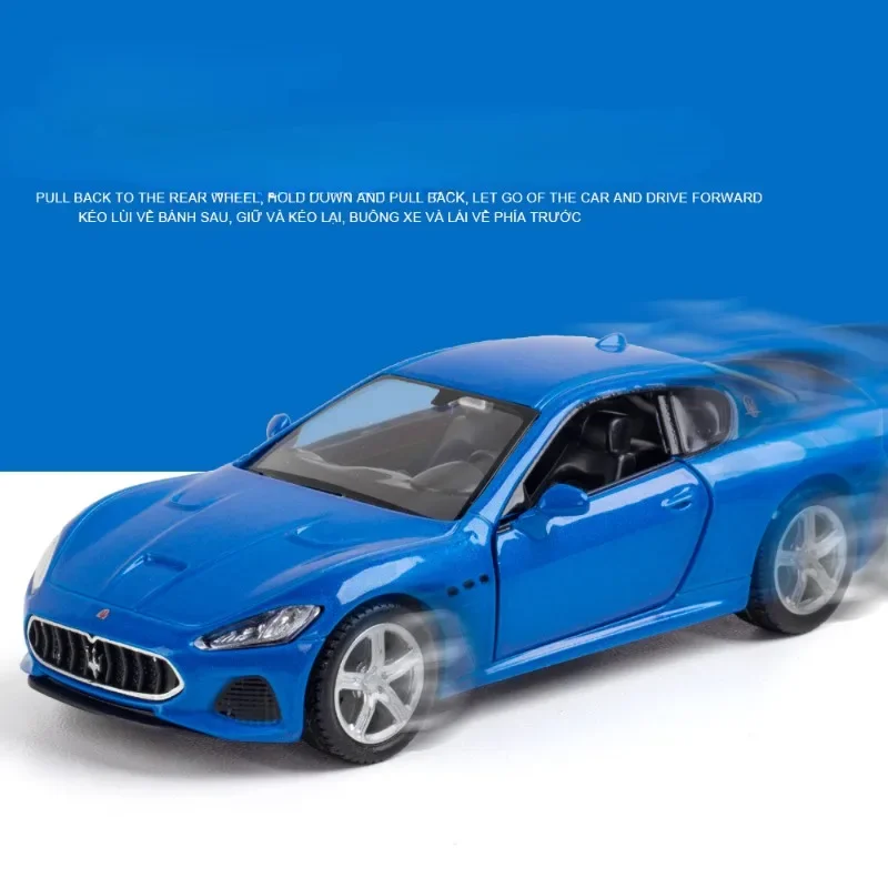 Lambor-Super coche de aleación modelo RMZ City Simualtion, vehículo de juguete fundido a presión, regalo en miniatura para niños, 1/36, Maserati, LP670