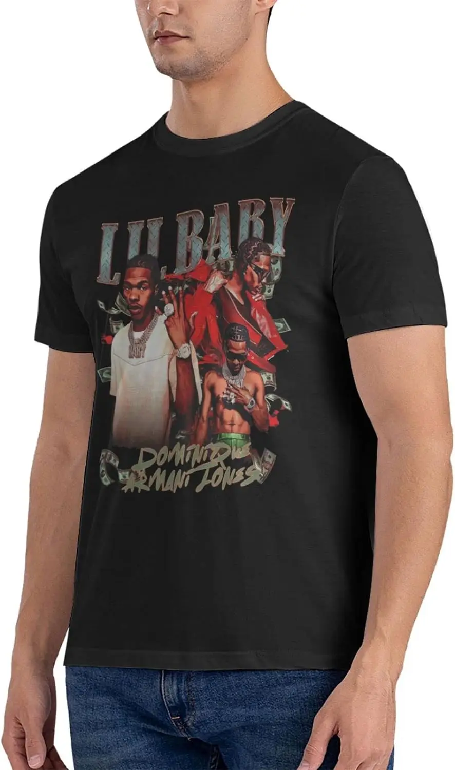 Men's T Shirt Cotton Graphic Short Sleeve Clothing