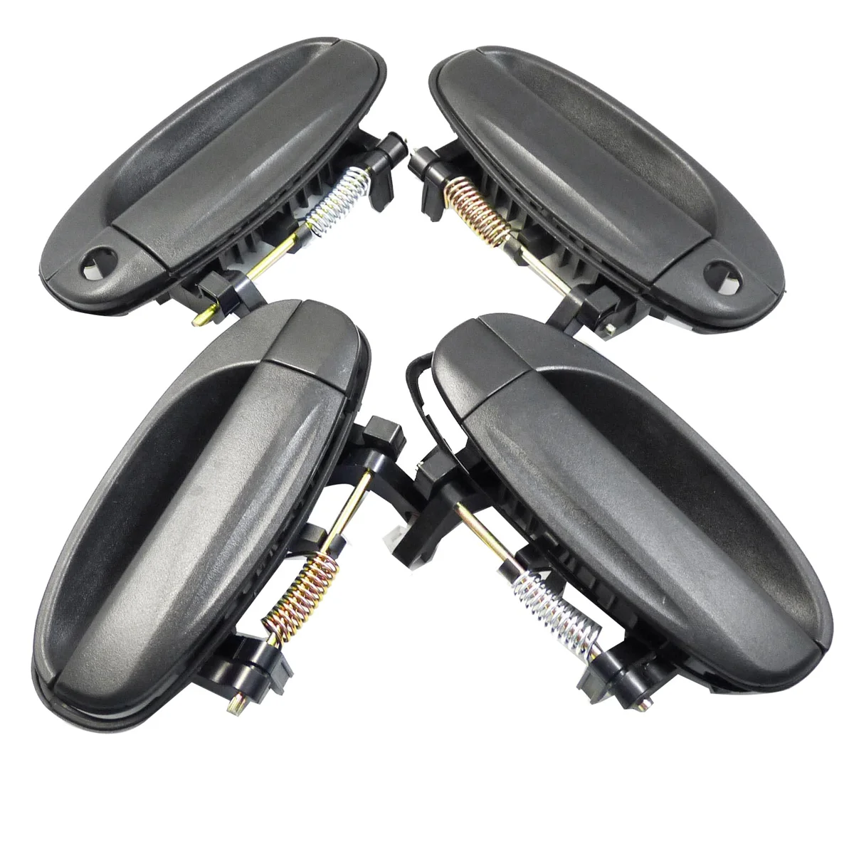 4PCS Front Rear Outside Exterior Door Handle Set for Chevrolet Aveo Aveo5 2004-2011 Pontiac G3 09-10 96541631 96541632