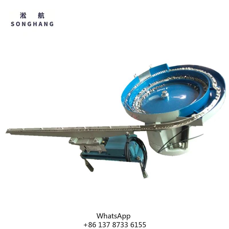 Customized Vibrating Bowl Screw Feeder Rotary Bowl Feeder For Screws