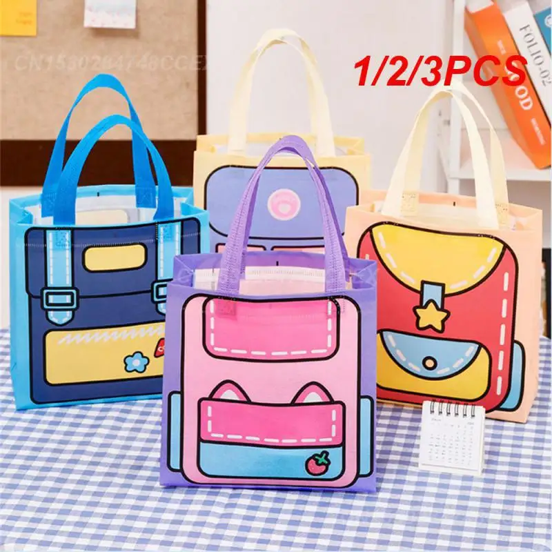 1/2/3PCS Handbag High Quality Polyester Unique Shopping Bag Holiday Gifts Armpit Bag Strong And Durable Fashionable Storage Bag