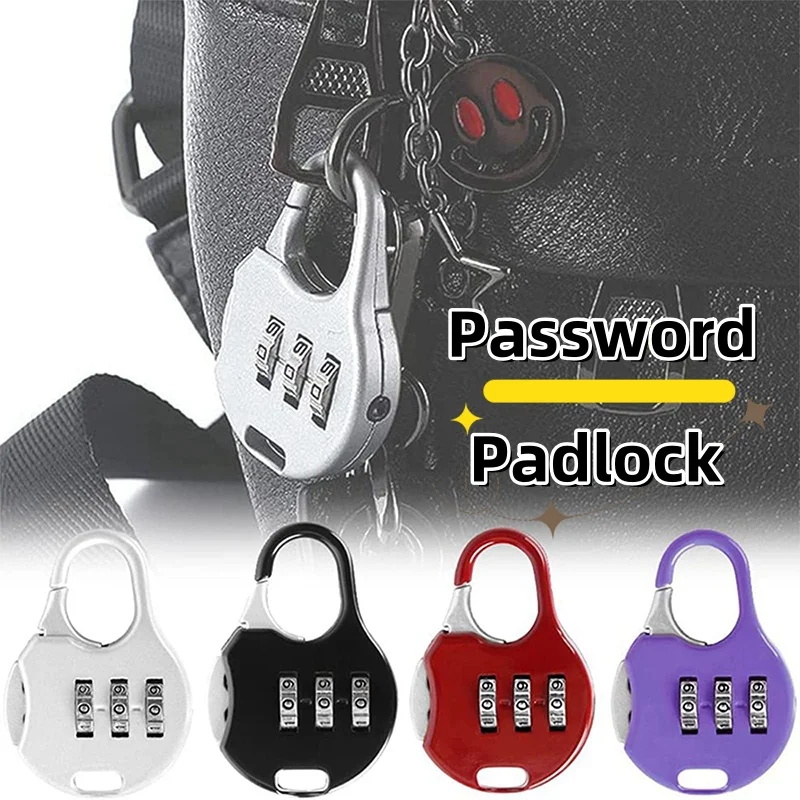 Luggage Travel Digit Number Code Lock Combination Padlock Safe Lock for Gym Digital Locker Suitcase Drawer Lock Hardware