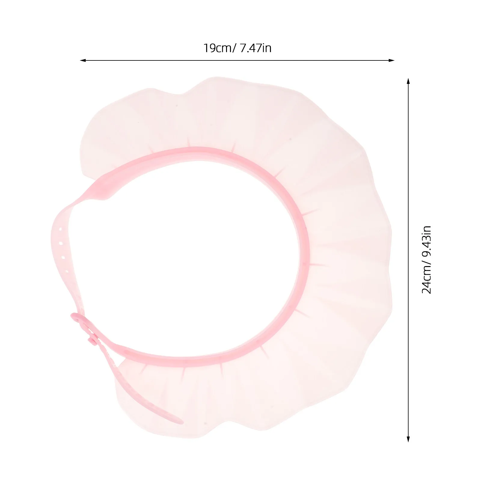 Reusable Silicone Hair Washing Cap Waterproof Shower Bathing Cap for Elderly Teens Pregnant Women Bedridden Adults Safe Shampoo