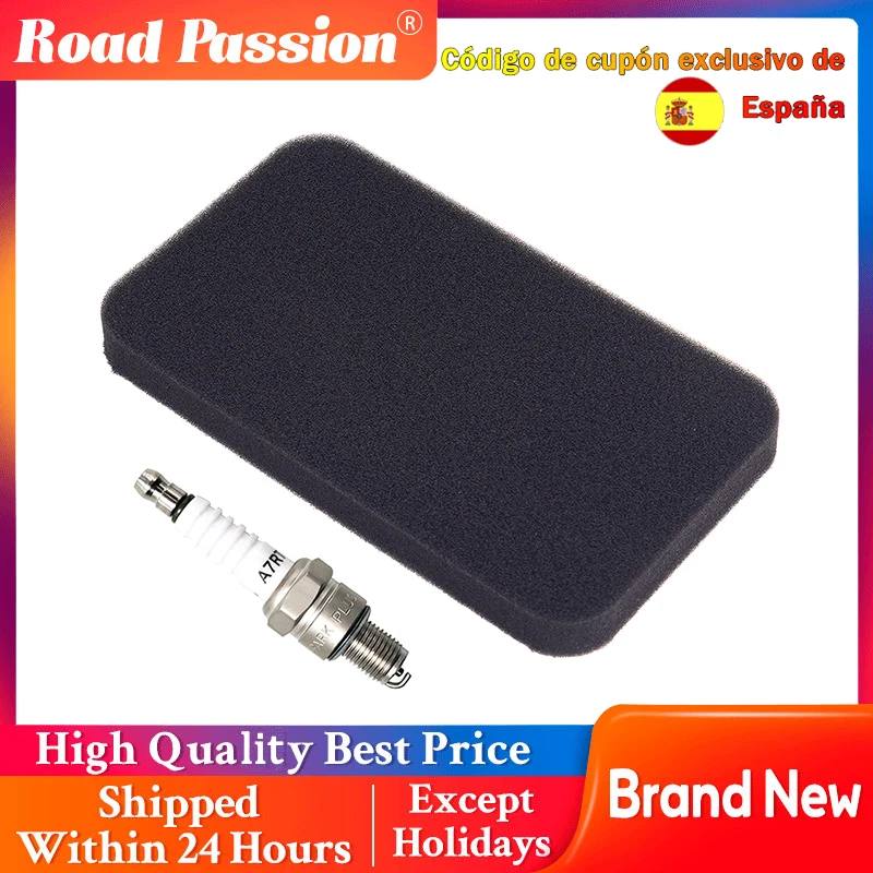 Filtro de aire y bujía para motocicleta, para Polaris SPORTSMAN OUTLAW 90 2007-2010 2012-2014 2016 110 2016-2018 RANGER RZR 170 2009