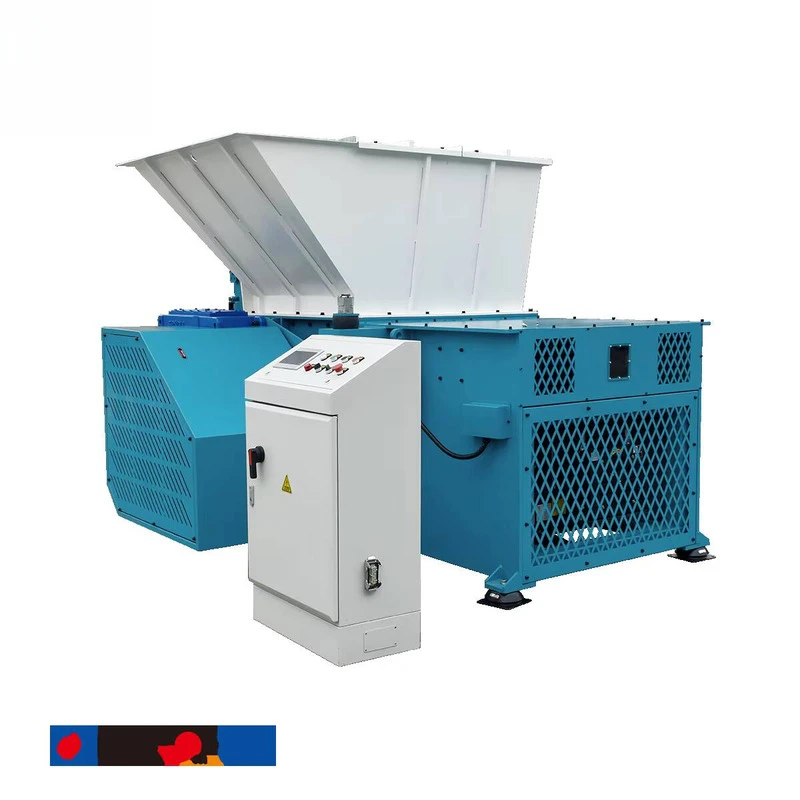 Single Shaft Waste Material Shredder, Rubber Scrap Shredder