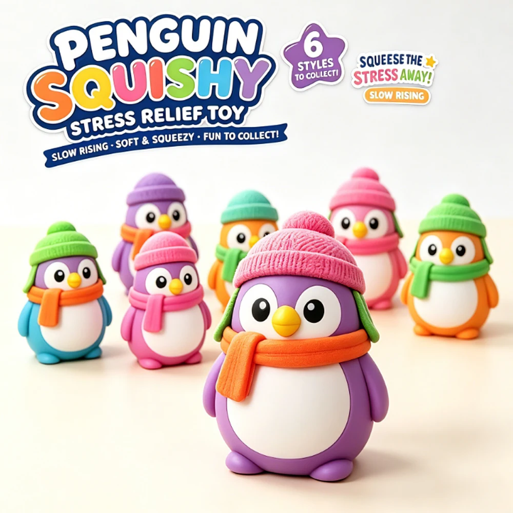 Kids Toys Under $5 - Urocza, świecąca w ciemności, chrupiąca, miękka
