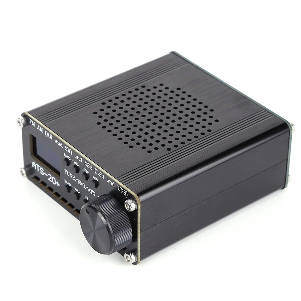 ATS-20 + Si4732 جهاز استقبال راديو جميع الموجات 0.96 بوصة شاشة OLED جهاز استقبال كامل النطاق الماسح الضوئي FM AM MW & SW SSB LSB & USB مع هوائي #4