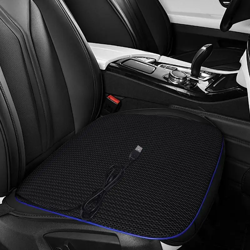 Cool Car Seat Cushion Summer Seat Cooler Cushion For Automotive Comfortable USB Cool Car Seat Cushion For Convertible Car Car