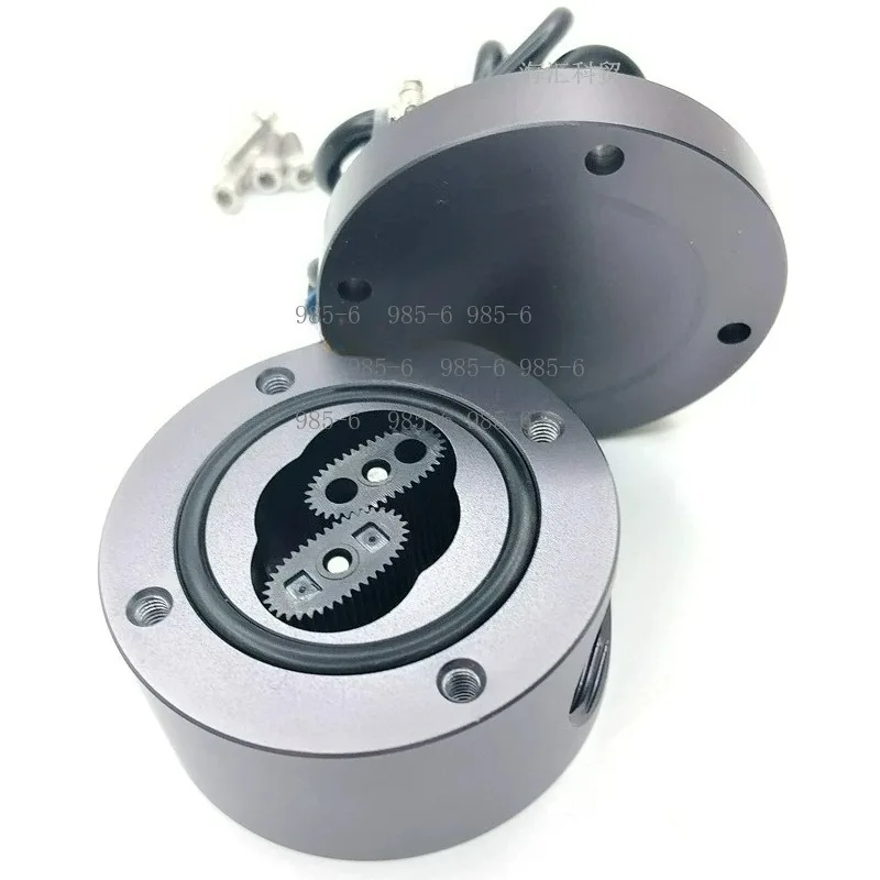 Aluminum Elliptical Gear Flow Meter, NPN Output Pulse Sensor for Flow Measurement