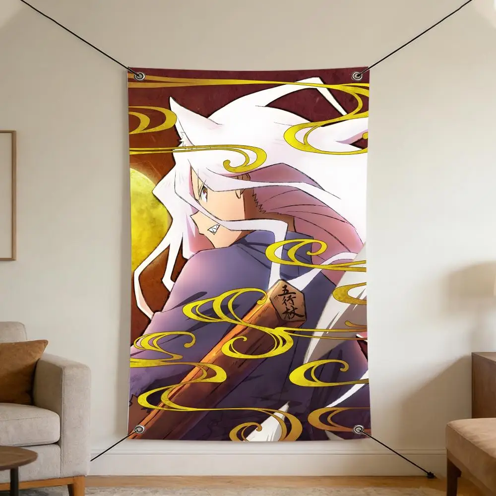 Anime S-Sengoku Y-Youko Flags Flags are suitable for festival celebrations, birthday parties, outdoor camping, and home decor