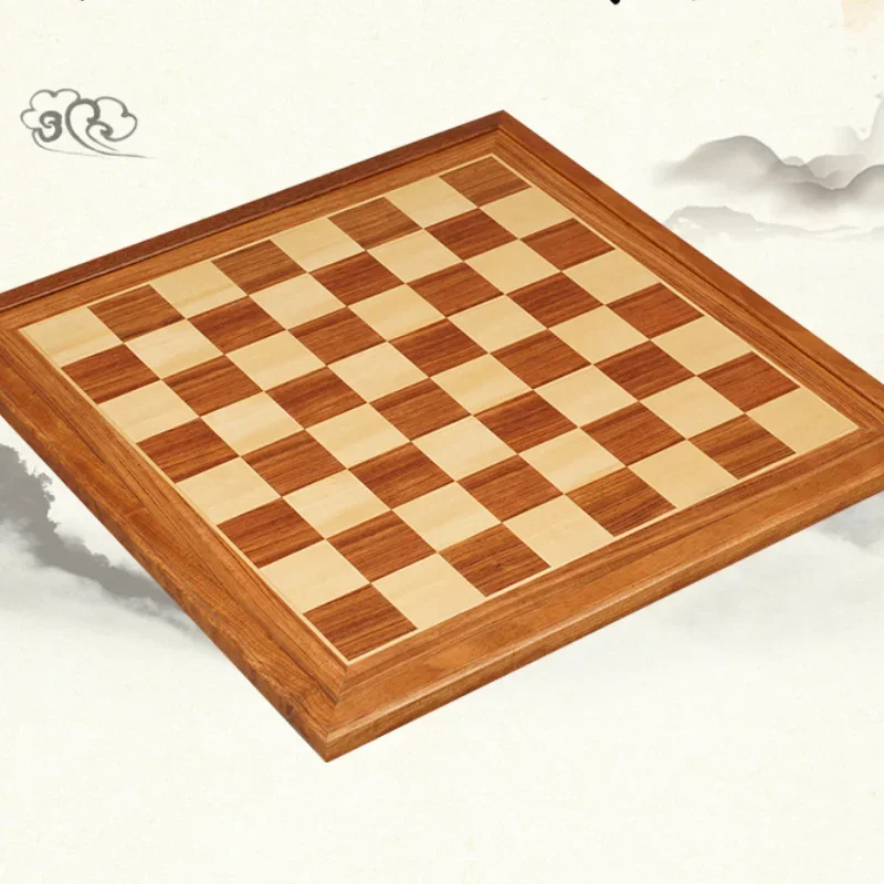 Chess Board Wood Luxury Professional Game Accessories Chess Medieval Gift Travel Xadrez Tabuleiro Jogo Intellectual Improvement