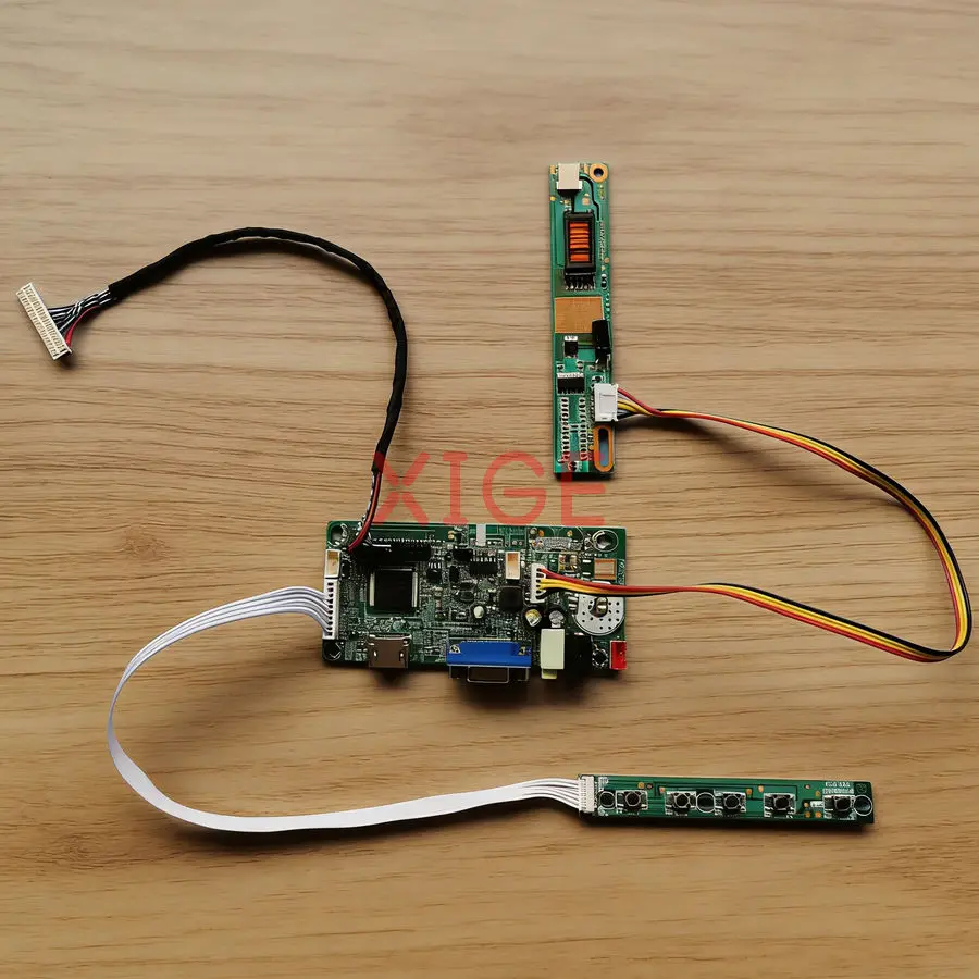 For LTN141W3 HT141WX1 HT141WXB LTN141W1 LCD Display Drive Controller Board Kit DIY VGA+HDMI 30 Pin LVDS 1280x800 1-CCFL 1280*800